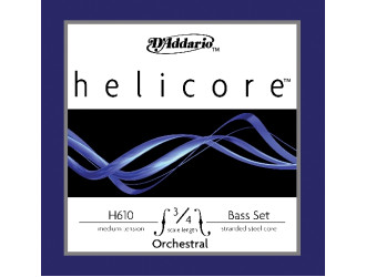 D'Addario Helicore H610 Doublebass Orch. 3/4 M