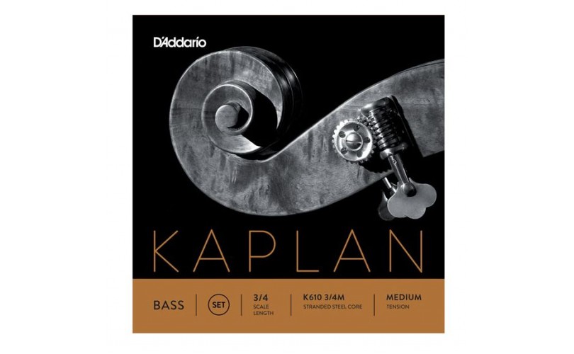 D'Addario Kaplan Solo K610 3/4H struny kontrabas