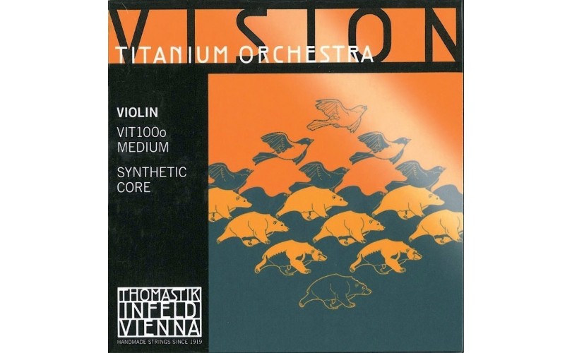 Thomastik Vision Titanium Orchestra VIT100o - struny housle - sada